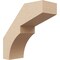Ekena Millwork 3-inch W x 8-inch D x 8-inch H Monterey Rough Cedar Woodgrain TimberThane Knee Brace, Primed BRCUR03X08X08MONRCPR - alternate 1